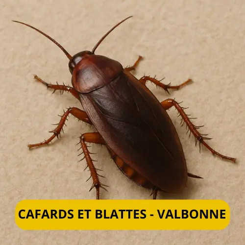 elimination cafard et blatte valbonne